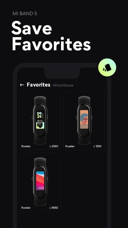 Mi Band 5 Watch Faces | Indus Appstore | Screenshot