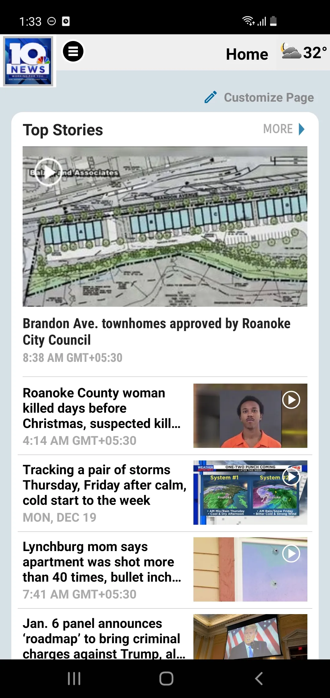 WSLS 10 News - Roanoke | Indus Appstore | Screenshot