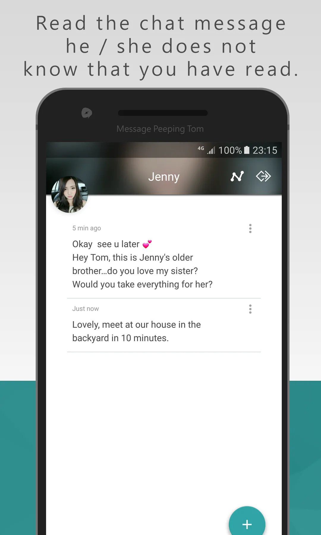 Message Peeping Tom | Indus Appstore | Screenshot