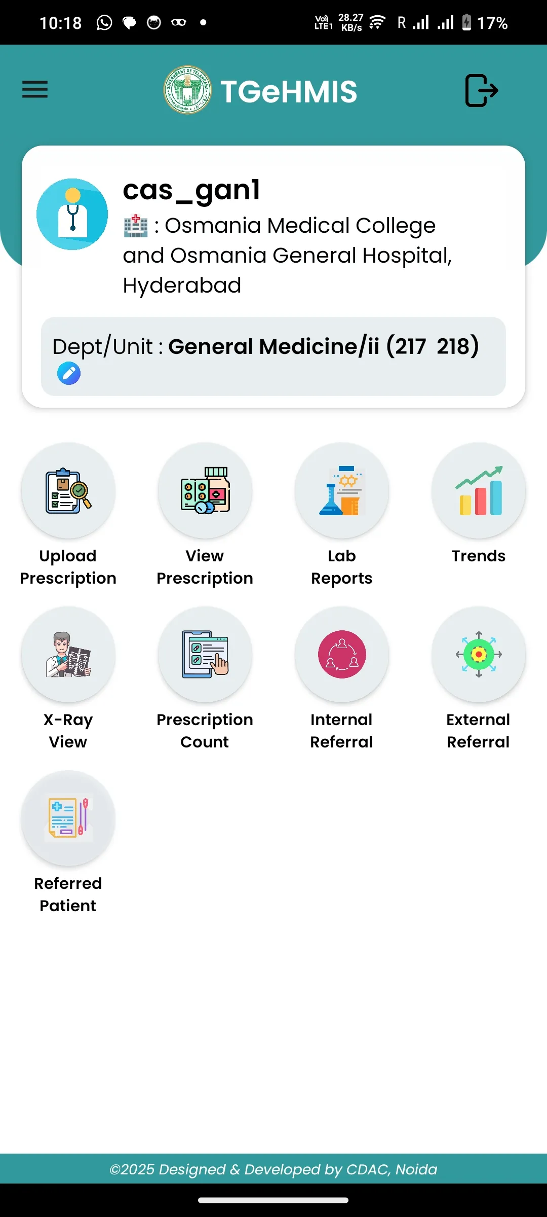 TGeHMIS | Indus Appstore | Screenshot