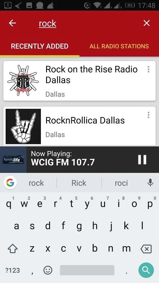 Dallas Radio Stations | Indus Appstore | Screenshot