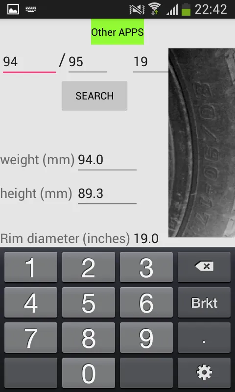 Tyre Code | Indus Appstore | Screenshot