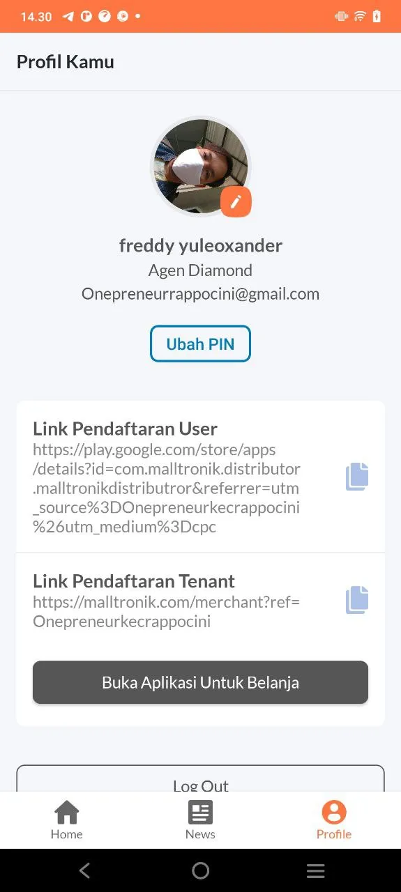 ONEPRENEUR - PELUANG USAHA | Indus Appstore | Screenshot