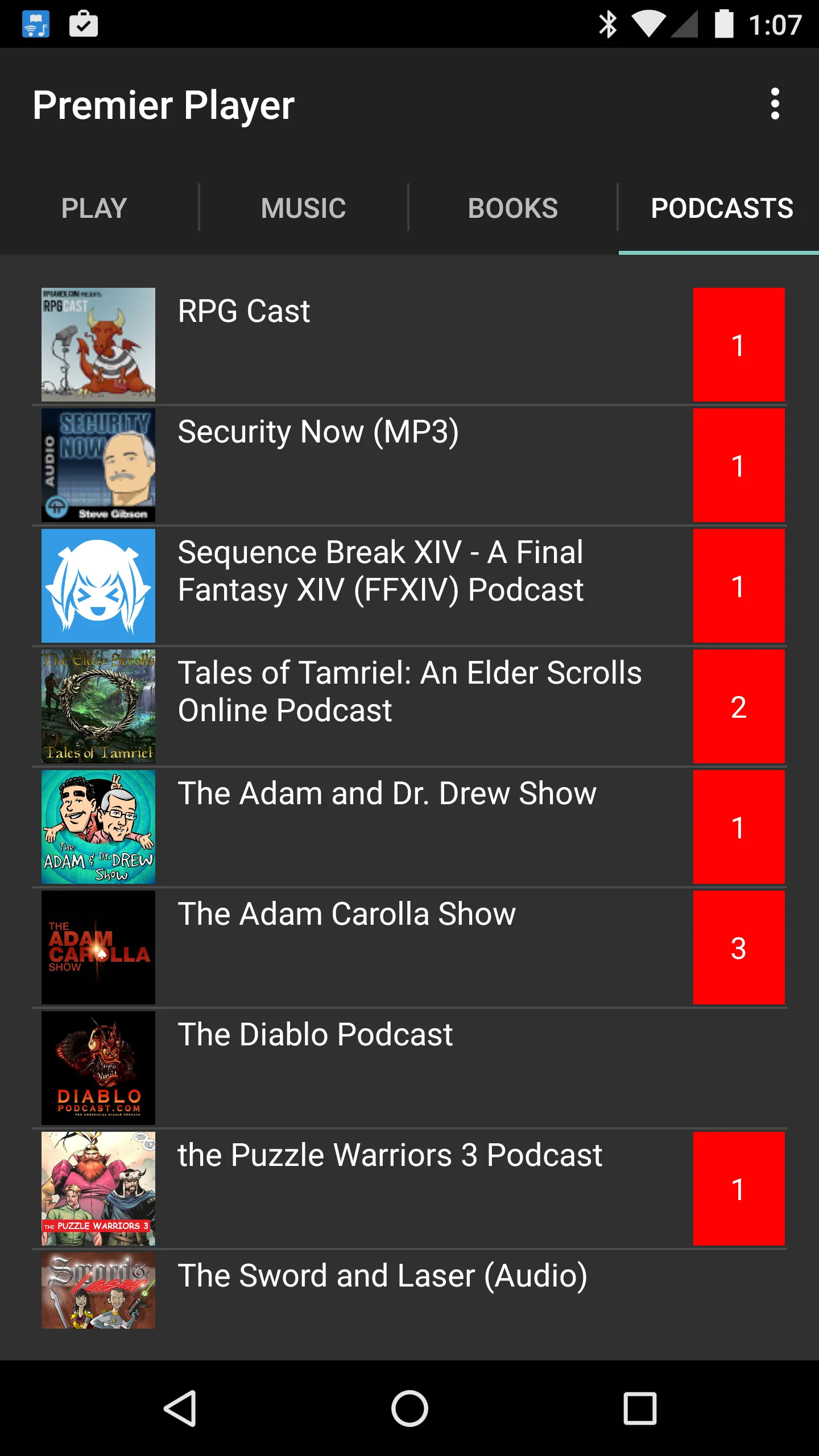 Premier Podcast Player | Indus Appstore | Screenshot