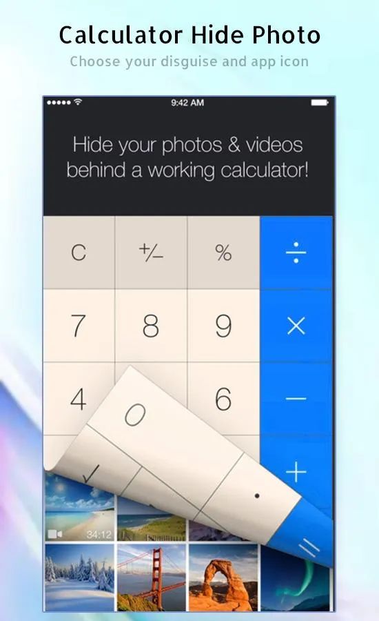 Calculator Lock - Hide Photos | Indus Appstore | Screenshot