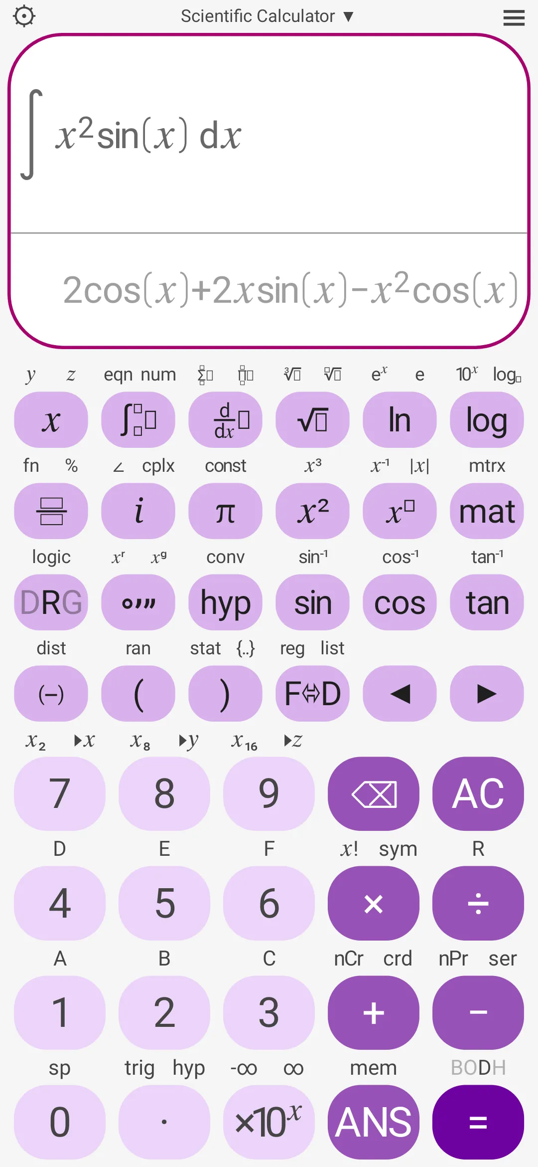 Scientific Calculator | Indus Appstore | Screenshot