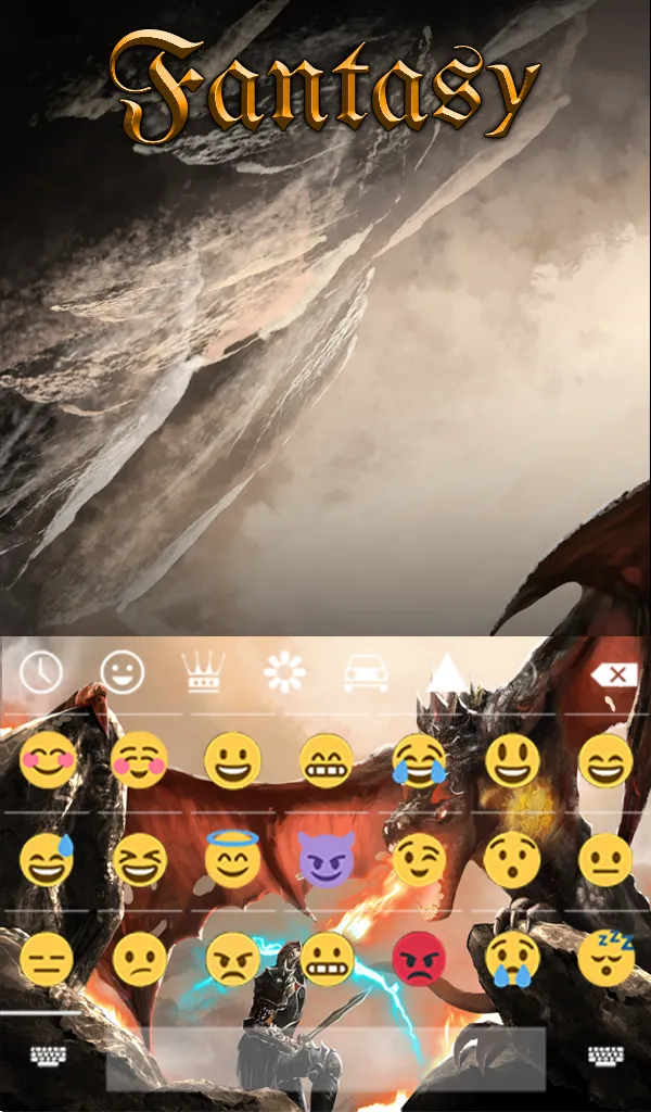 Fantasy Keyboard & Wallpaper | Indus Appstore | Screenshot