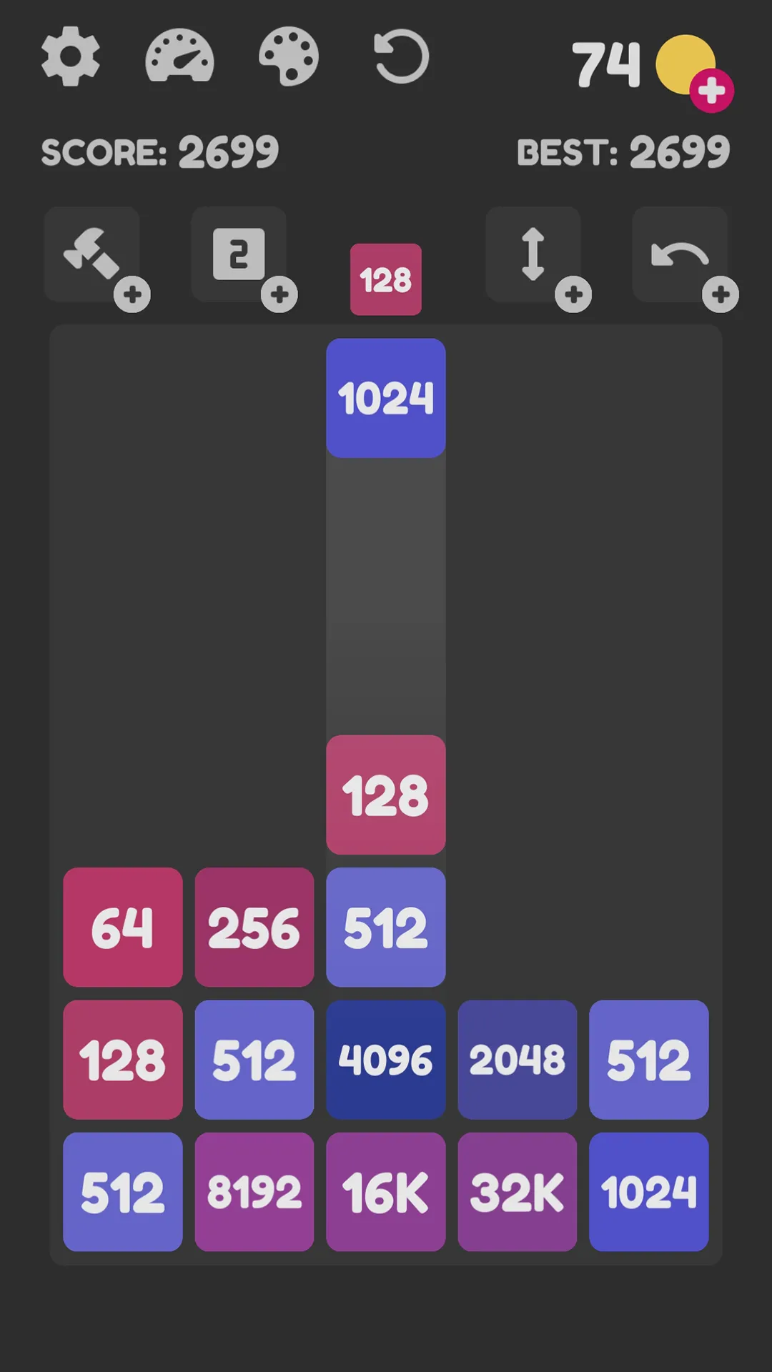 Square Merge: Infinite 2048 | Indus Appstore | Screenshot