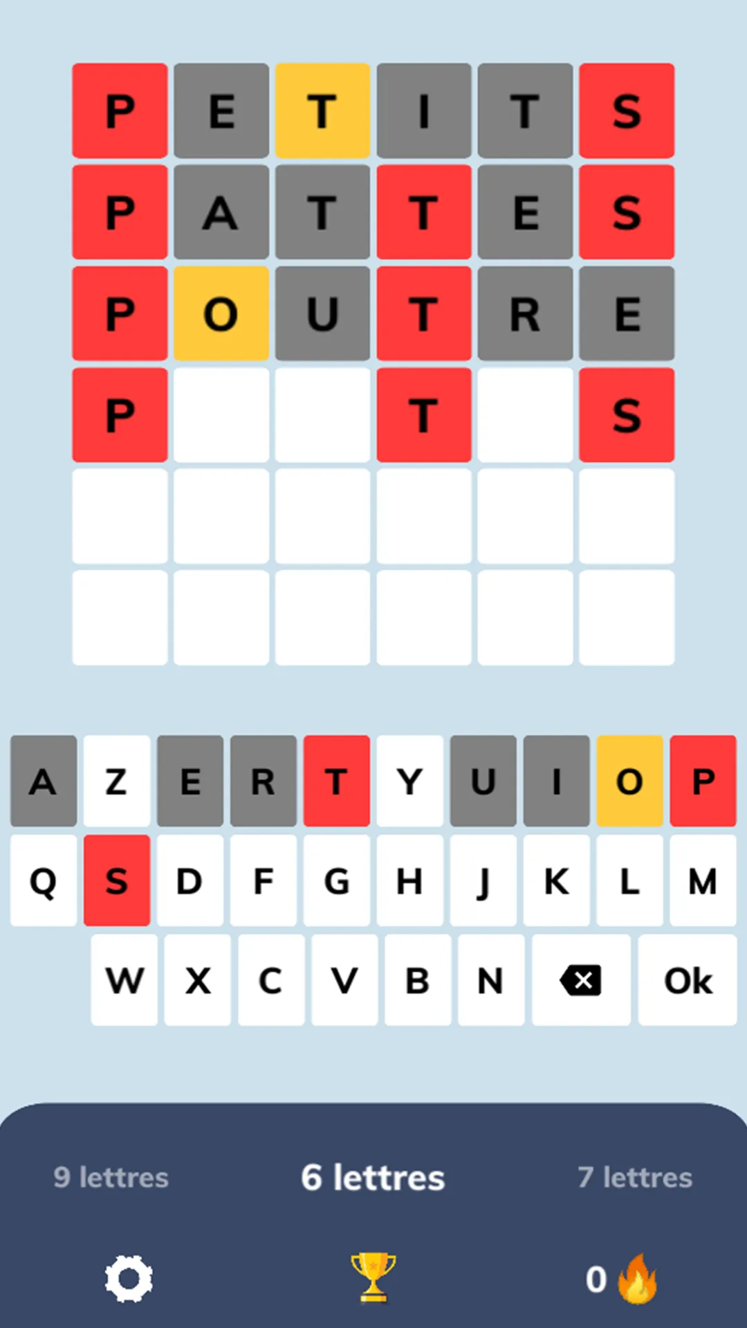 MOTUS - 1 Jour 4 Mots | Indus Appstore | Screenshot