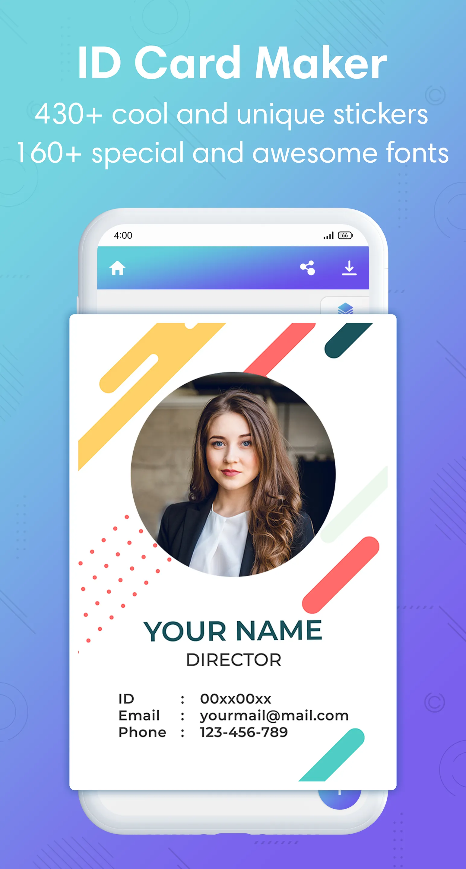 ID Card Maker - Employee ID | Indus Appstore | Screenshot