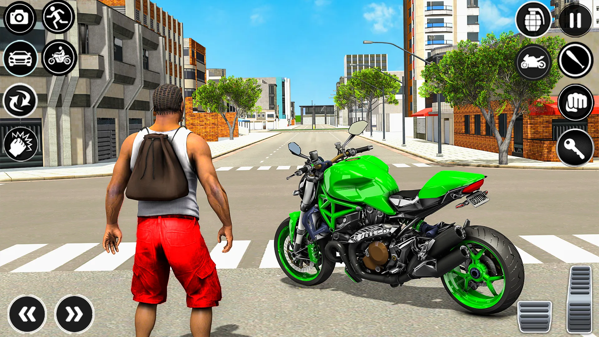 City Gangster Crime Bike Games | Indus Appstore | Screenshot