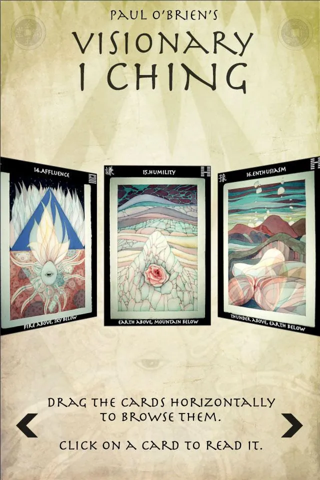 Visionary I Ching-Paul O'Brien | Indus Appstore | Screenshot