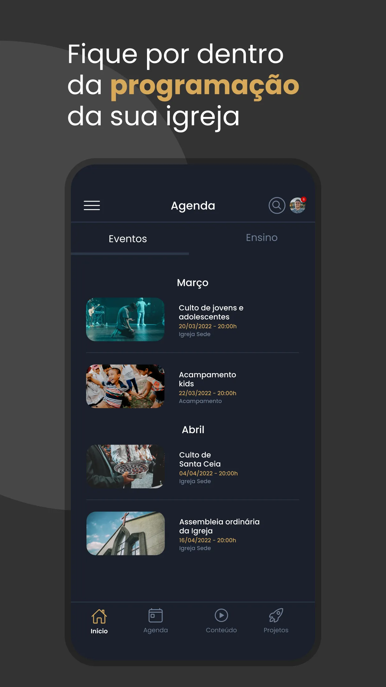 Academia da Fé | Indus Appstore | Screenshot