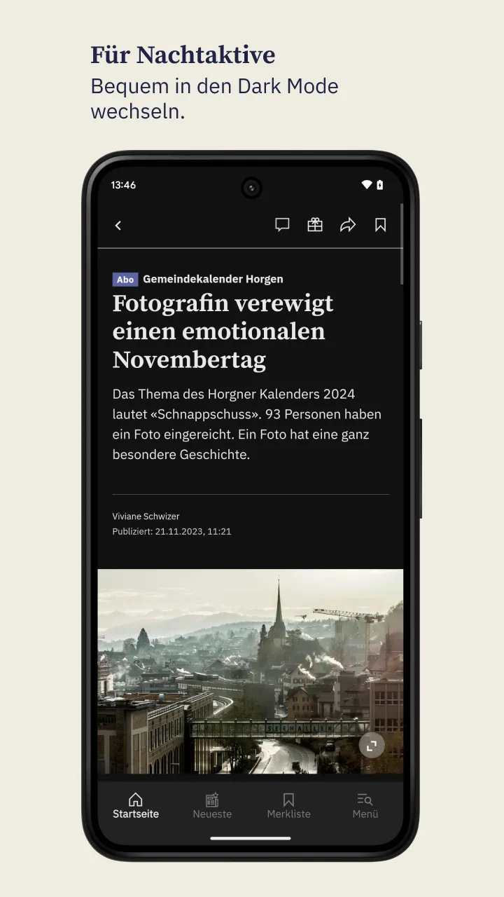 Zürichsee-Zeitung - News | Indus Appstore | Screenshot