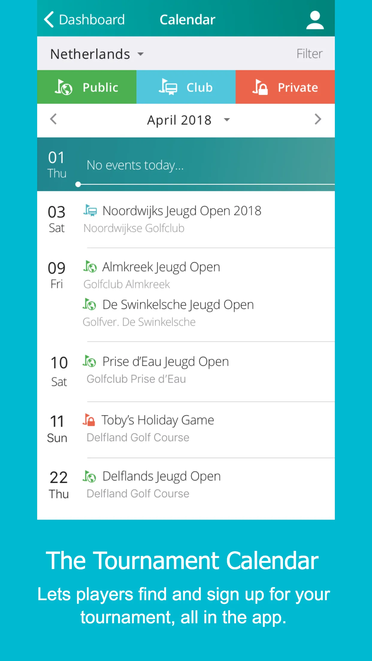 Parrow - Live Golf Scoring | Indus Appstore | Screenshot