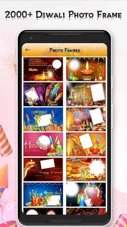 Happy Diwali Photo Frame | Indus Appstore | Screenshot