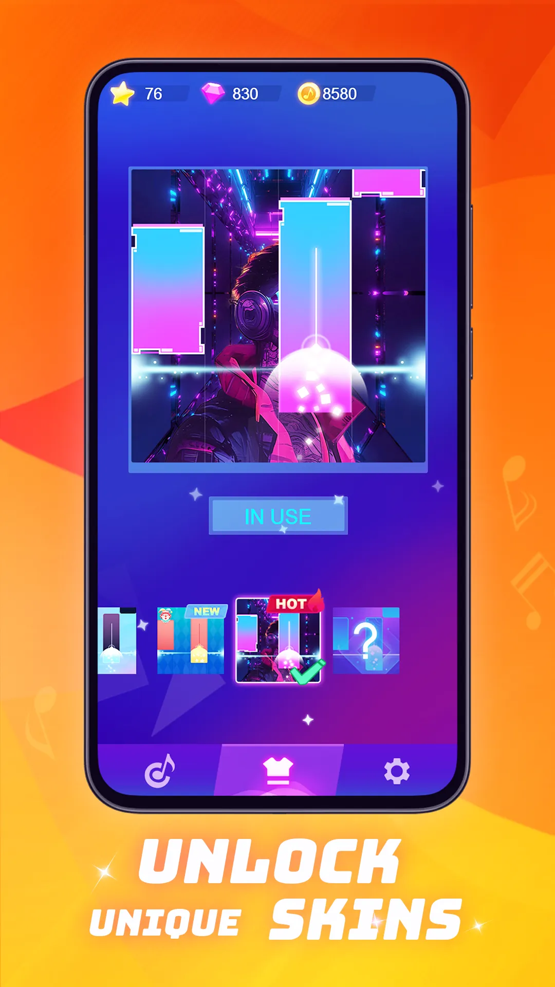 Piano Beat: Rhythm Stars | Indus Appstore | Screenshot