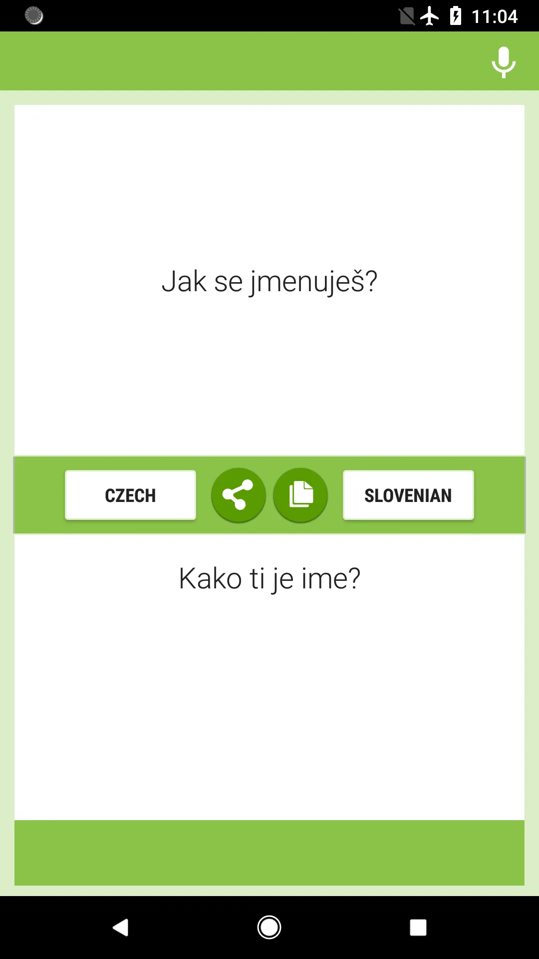 Czech-Slovenian Translator | Indus Appstore | Screenshot