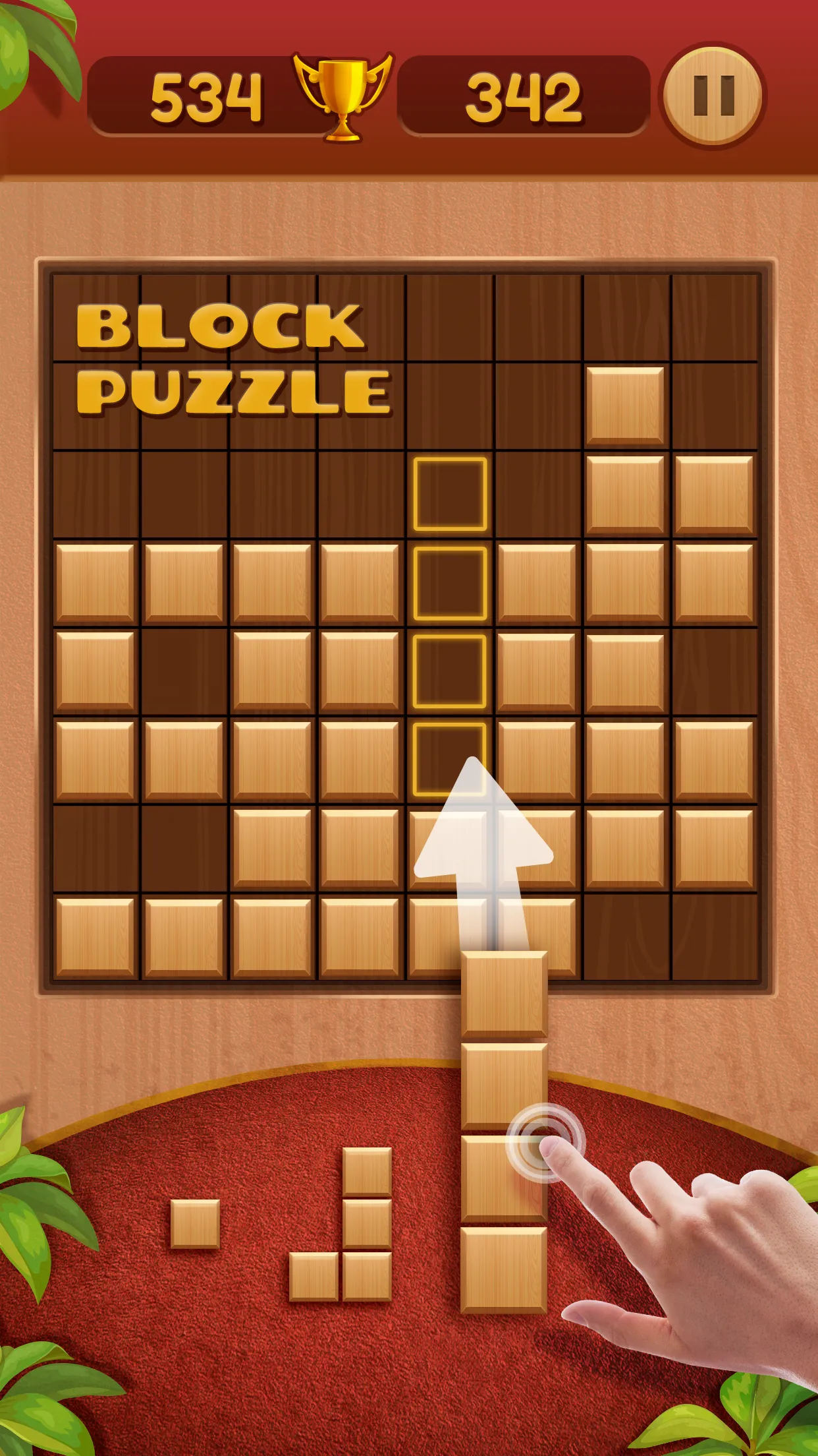 Block Puzzle Wood | Indus Appstore | Screenshot