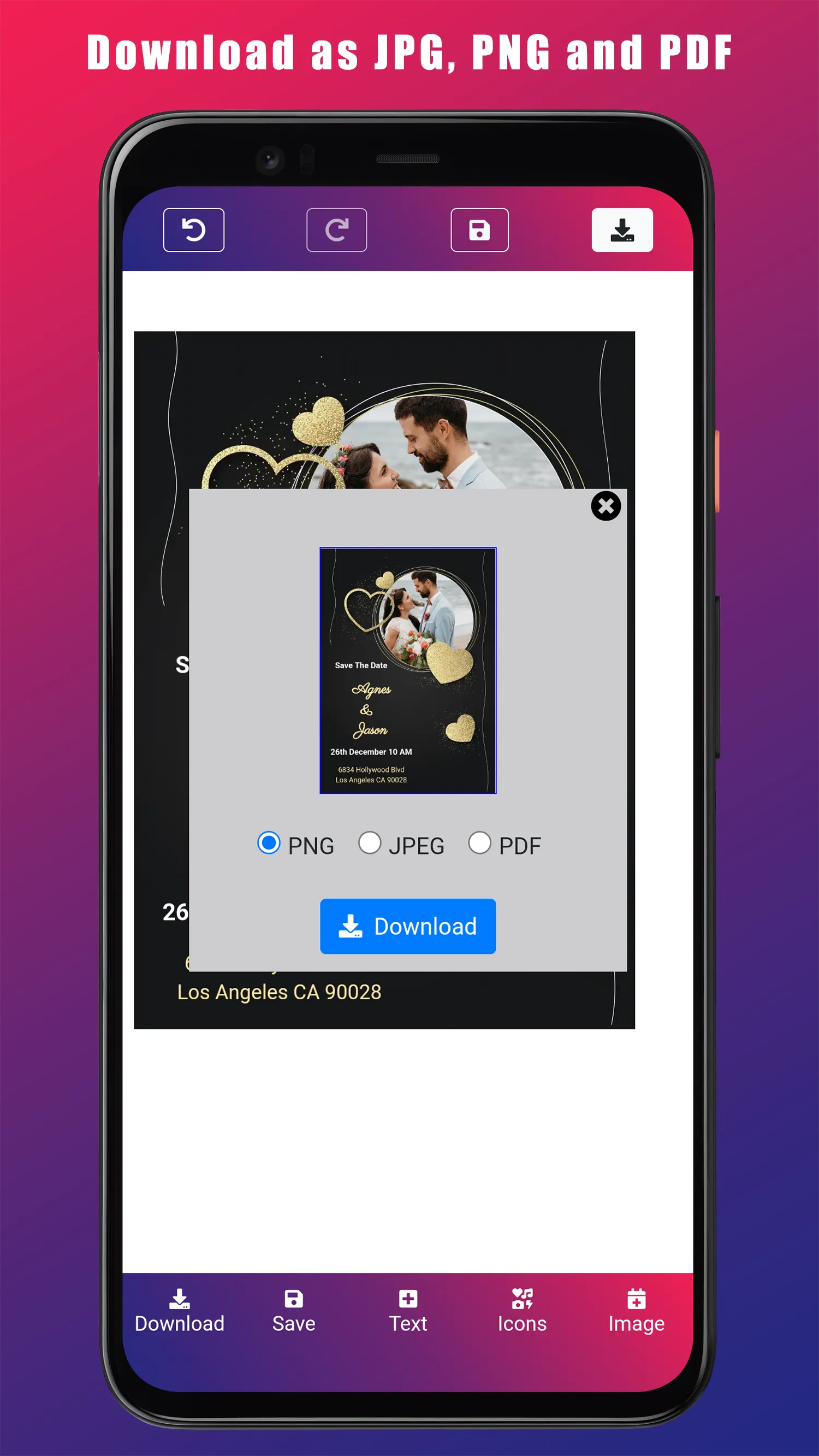 Wedding Invitation Card | Indus Appstore | Screenshot