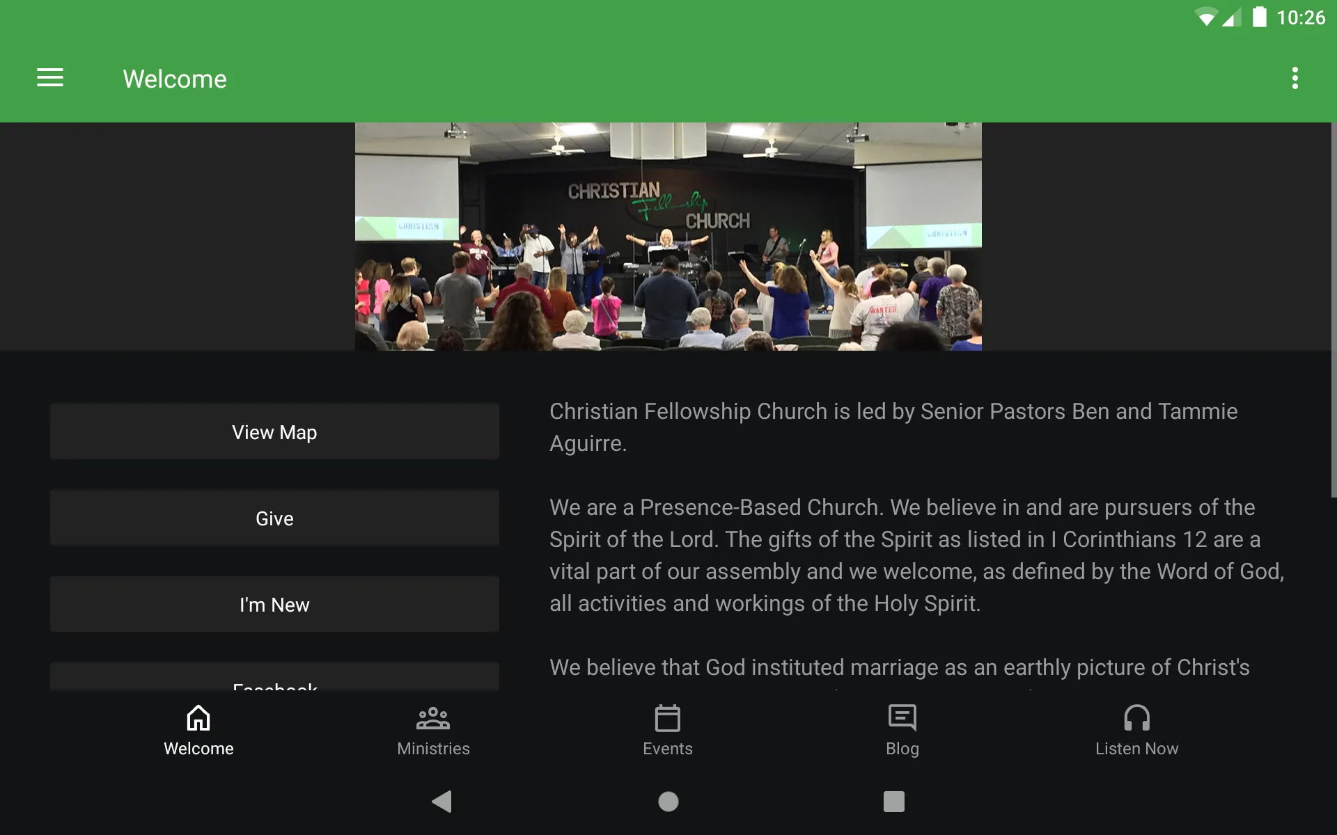 Christian Fellowship Church QC | Indus Appstore | Screenshot