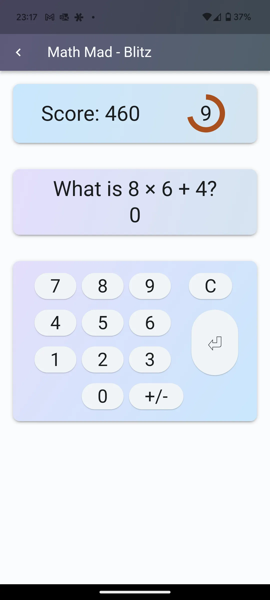 Math Mad | Indus Appstore | Screenshot