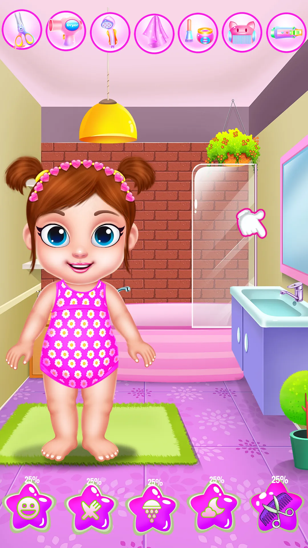 Baby Girl Caring: Animal Dress | Indus Appstore | Screenshot