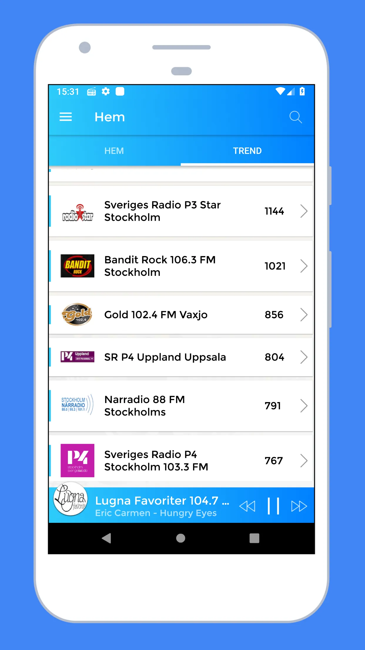 Radio Sweden - Radio Sweden FM | Indus Appstore | Screenshot