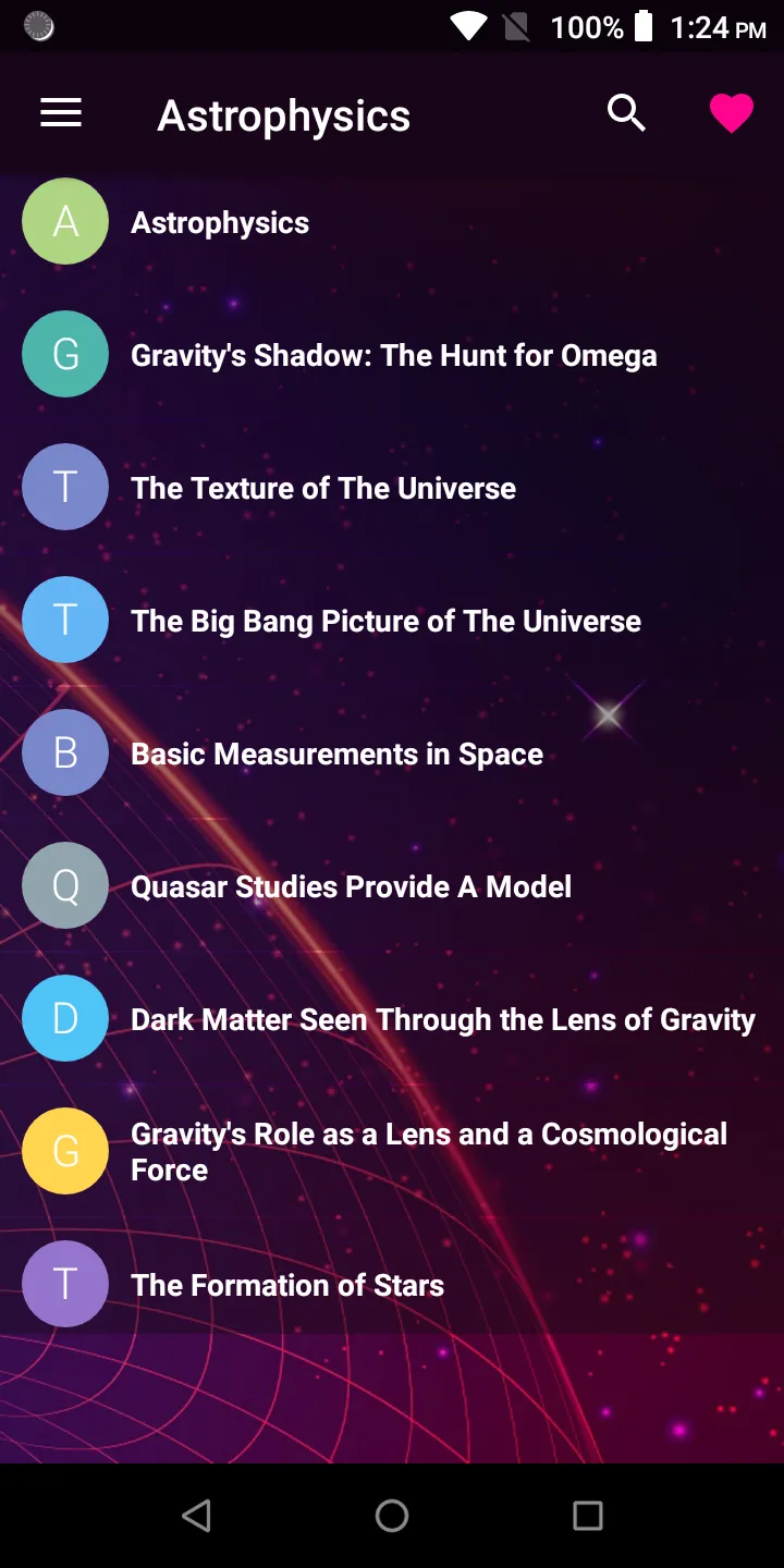 Astrophysics | Indus Appstore | Screenshot