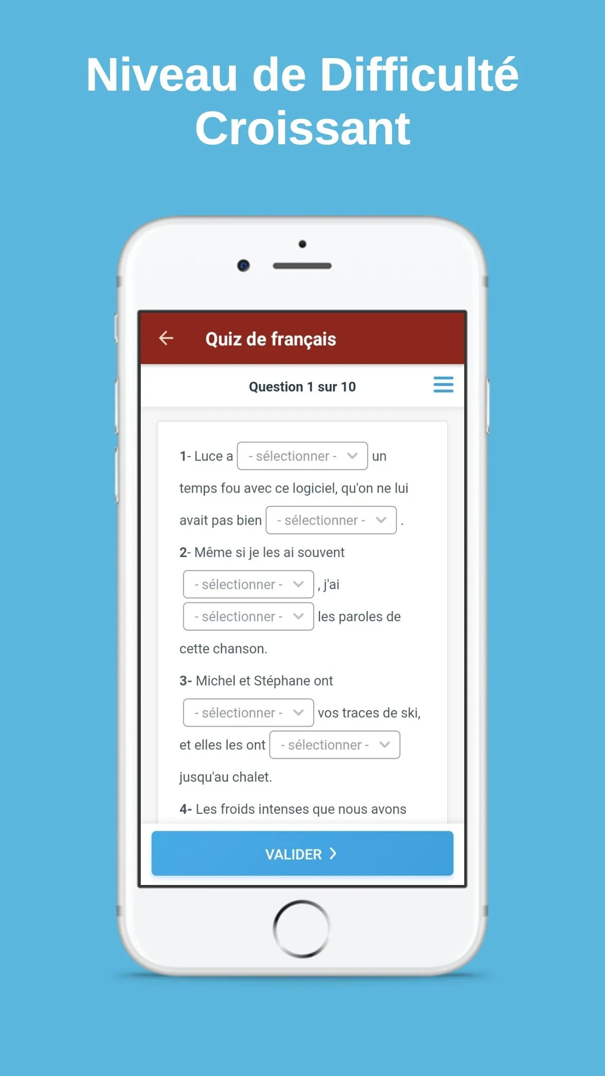 Améliorer mon français | Indus Appstore | Screenshot