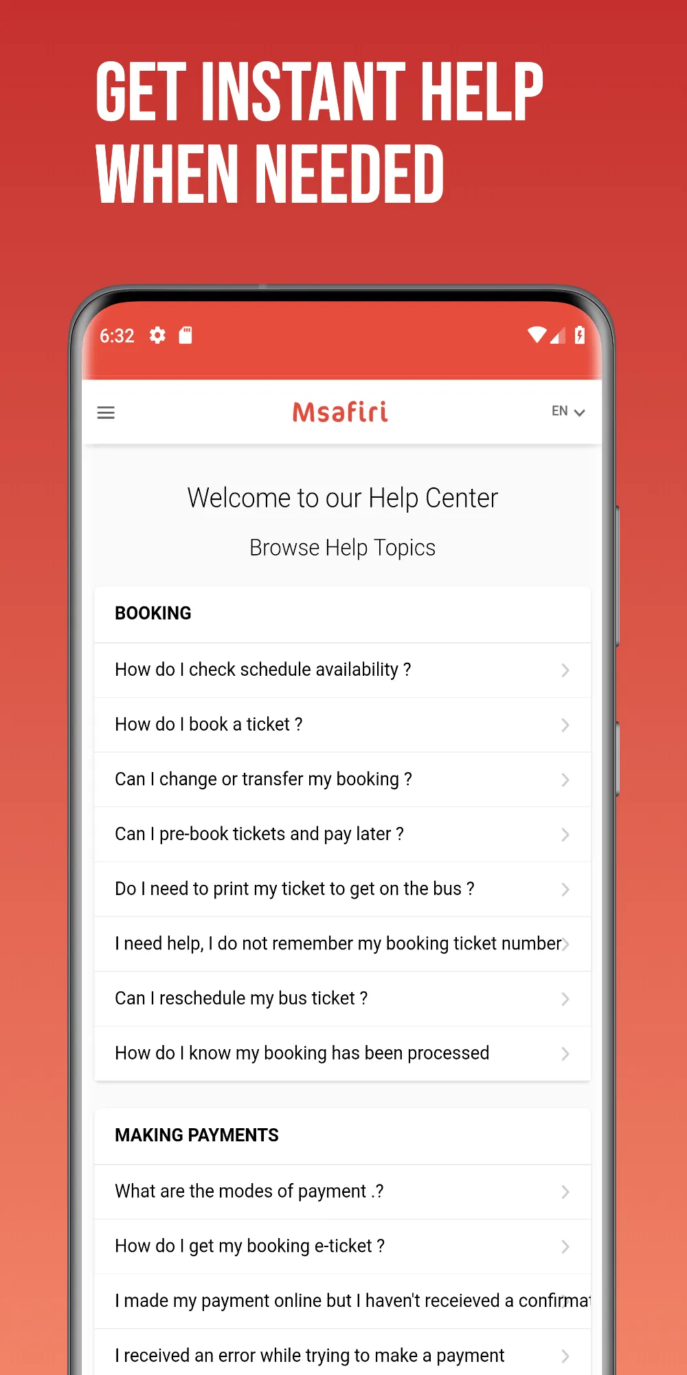 Msafiri - Online Bus Ticketing | Indus Appstore | Screenshot