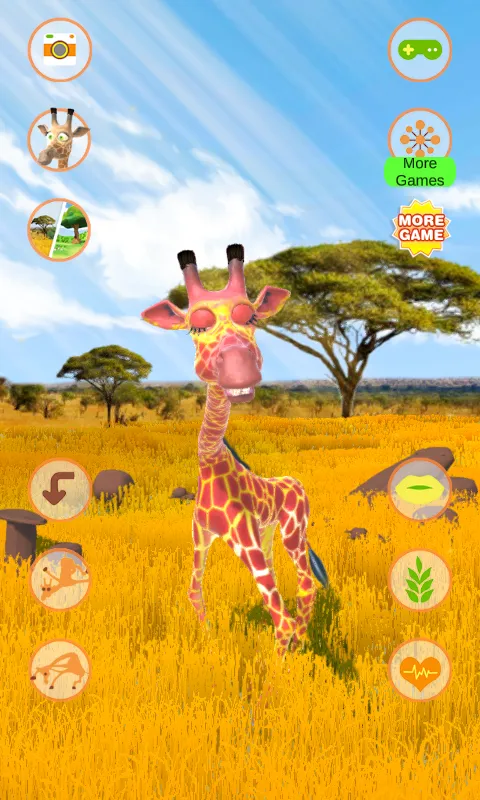 Talking Giraffe | Indus Appstore | Screenshot