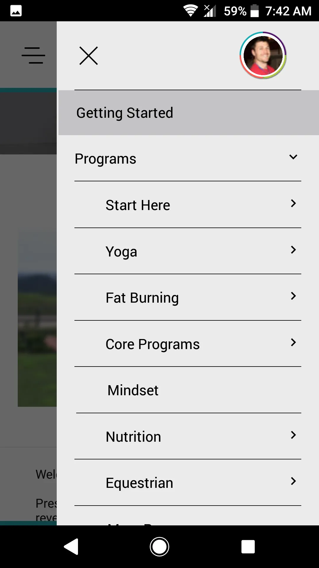 Online Gym by Foreverfit.tv | Indus Appstore | Screenshot