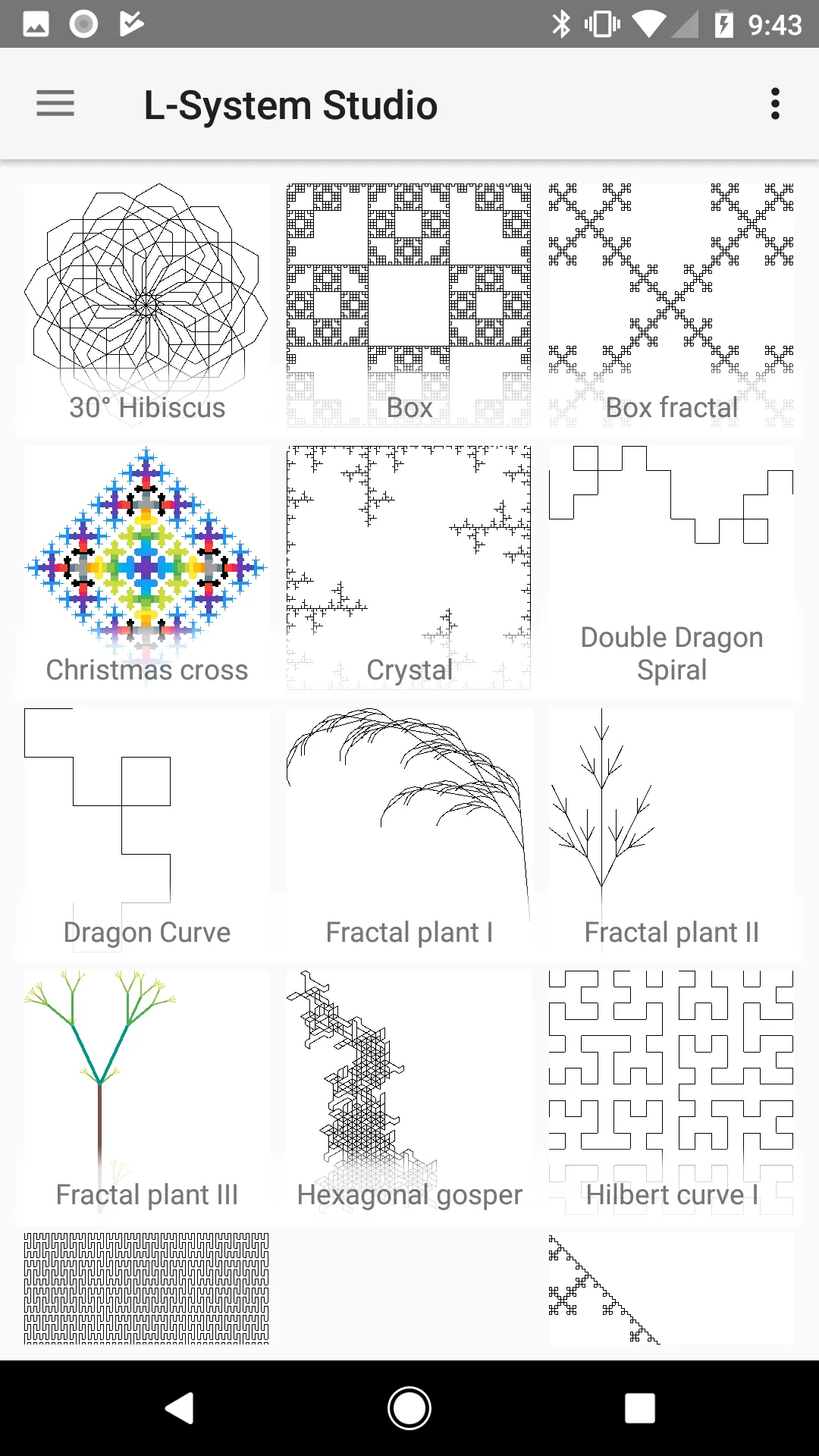 L-System Studio (Lindenmayer F | Indus Appstore | Screenshot