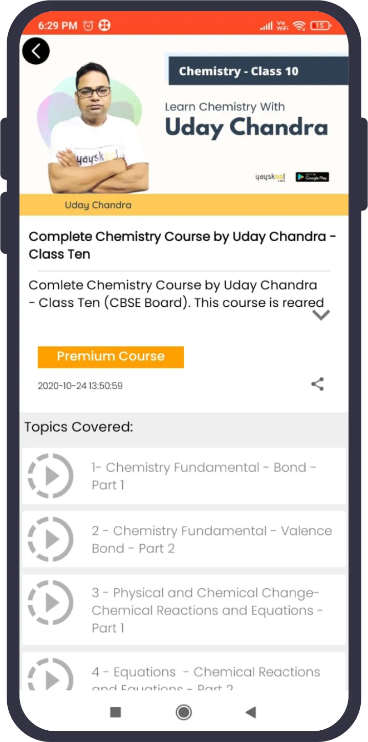 Yayskool - Online Courses | Indus Appstore | Screenshot