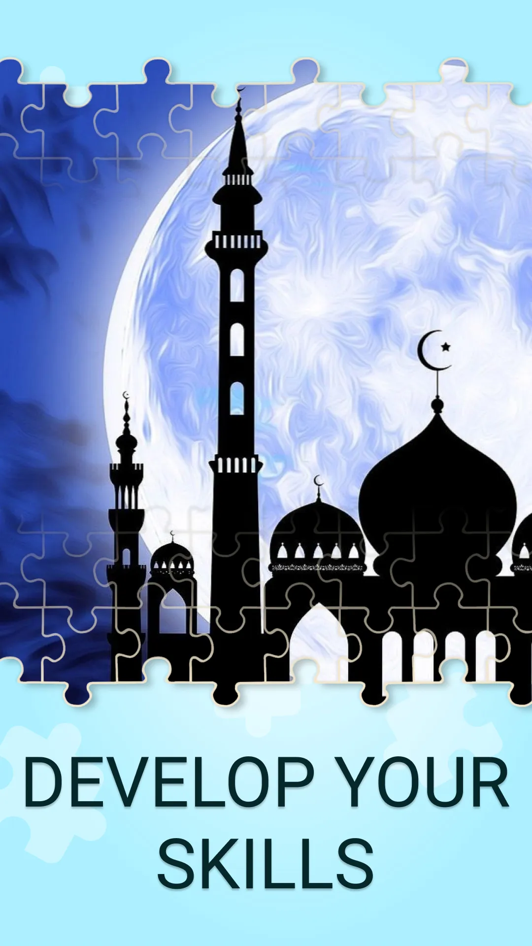 Islamic jigsaw puzzles games | Indus Appstore | Screenshot