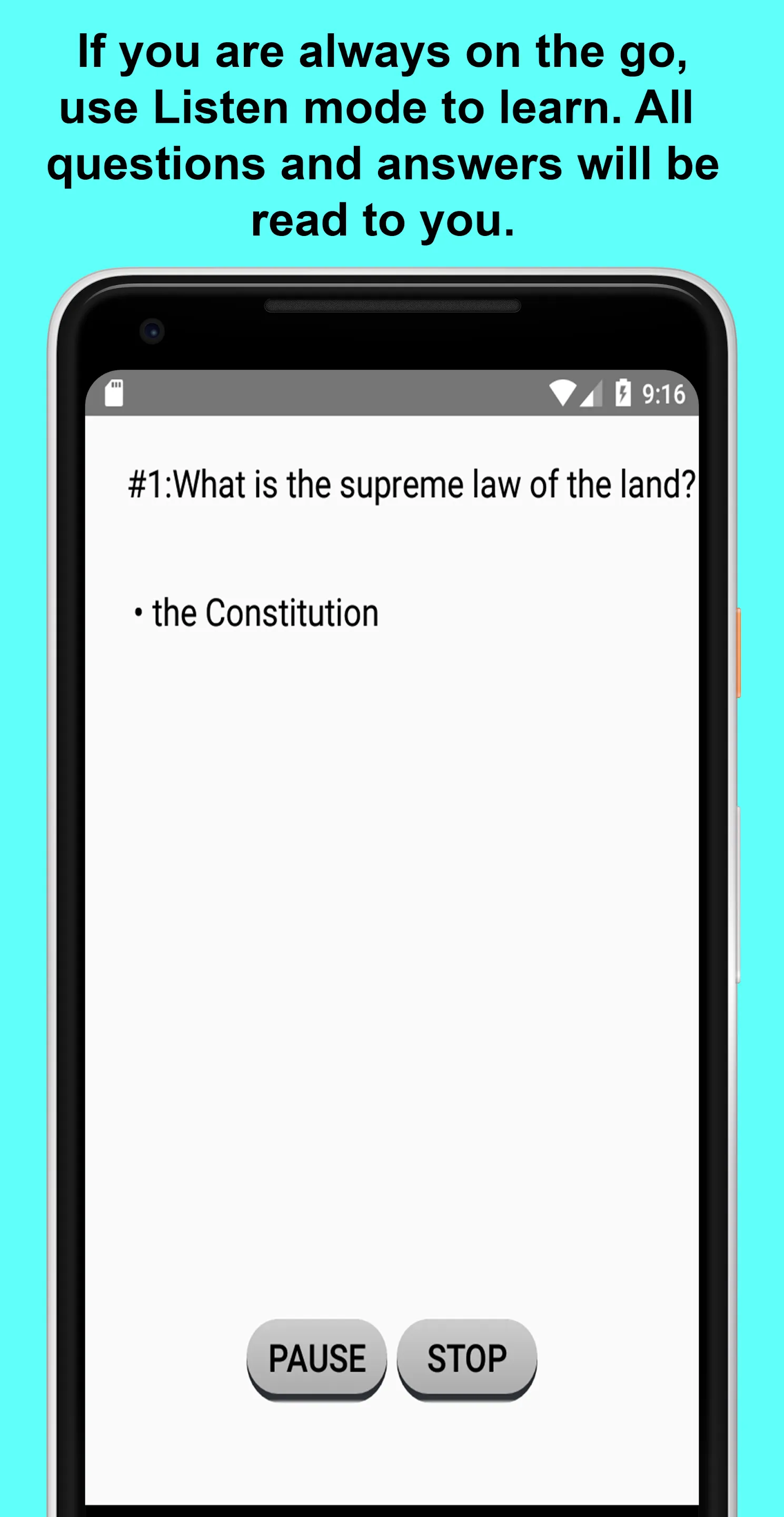 US Citizenship Test 2024 | Indus Appstore | Screenshot