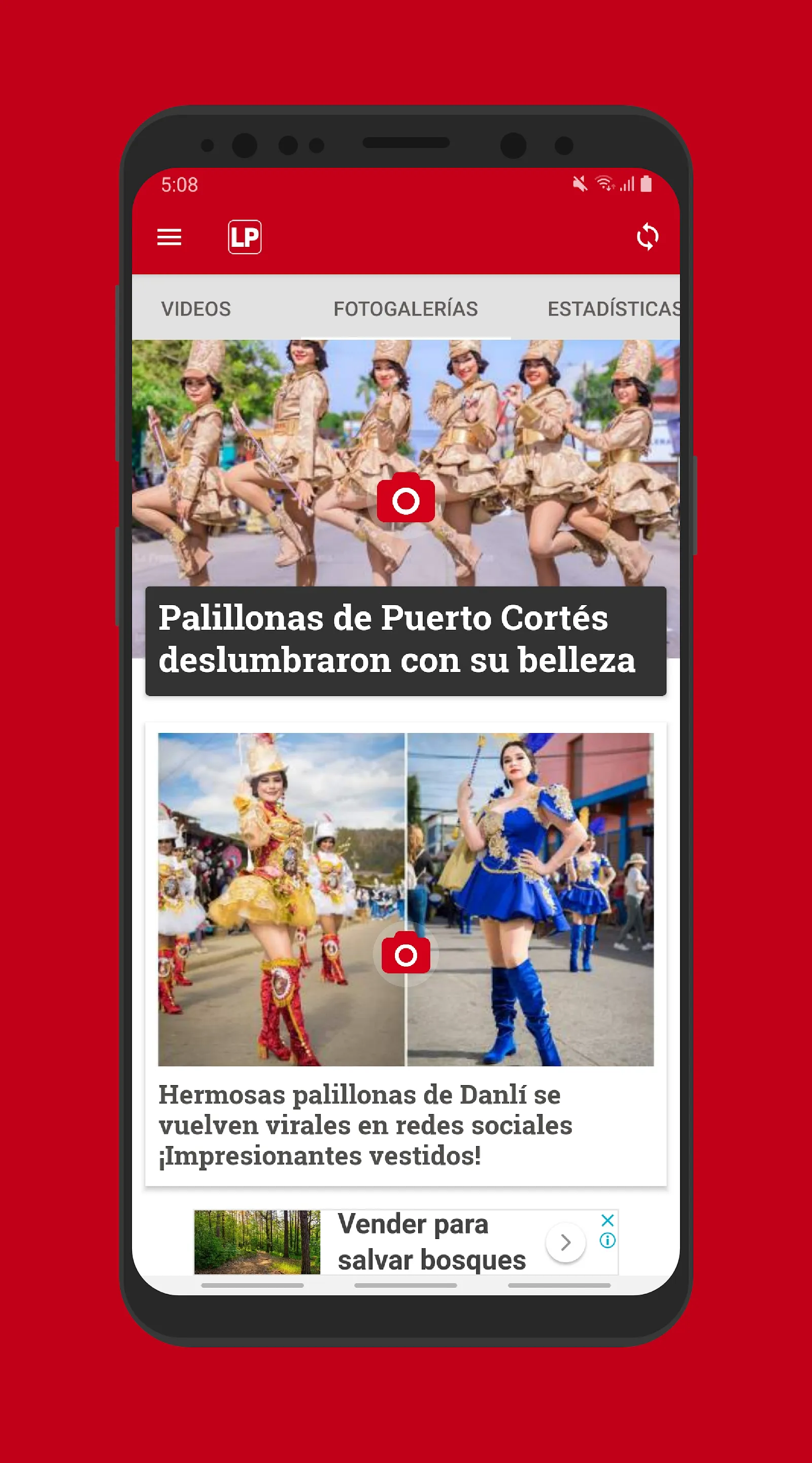 La Prensa Honduras | Indus Appstore | Screenshot