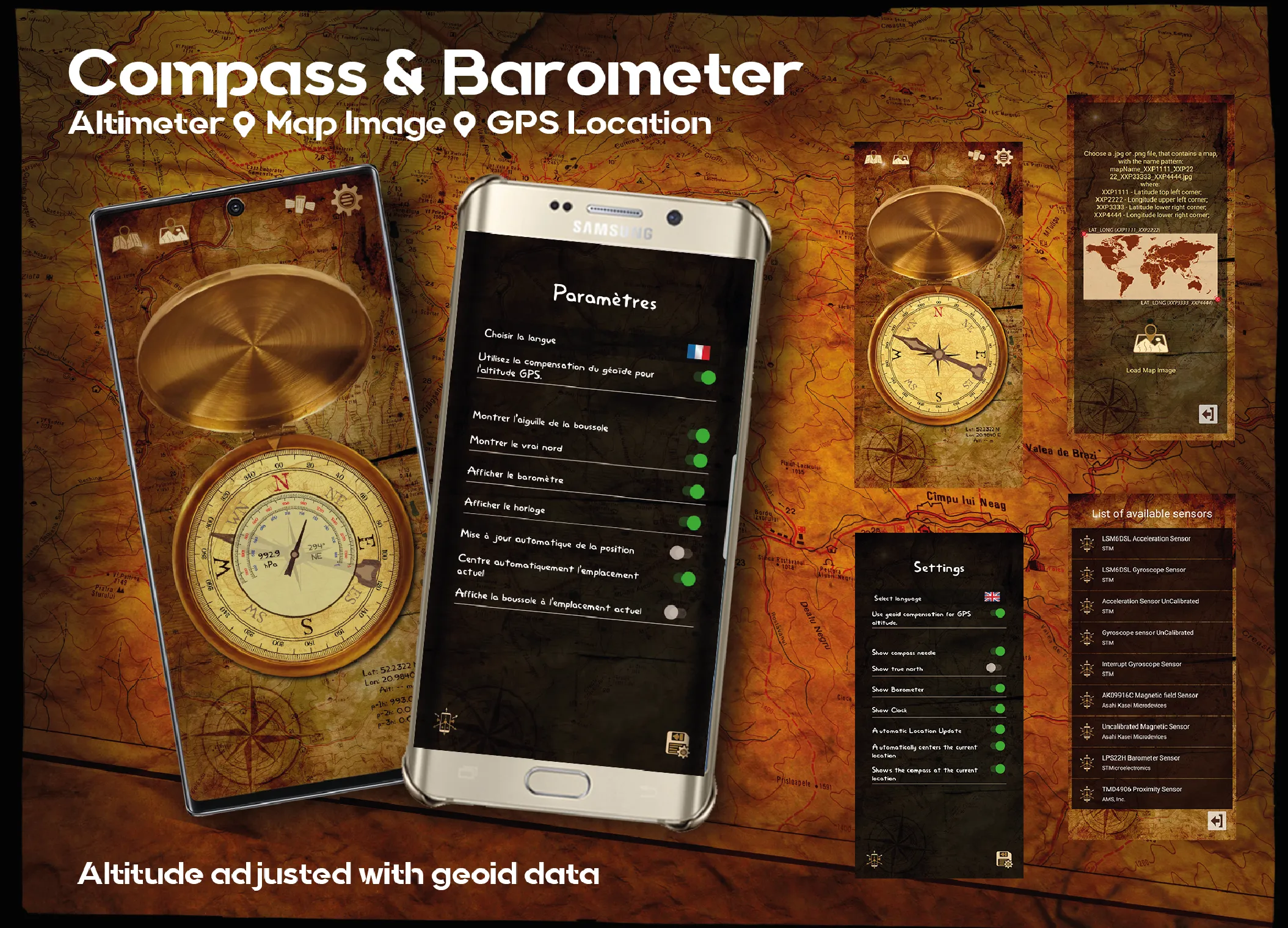 Compass Barometer Altimeter | Indus Appstore | Screenshot