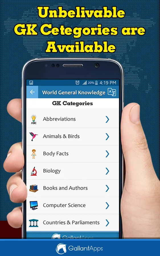 World General Knowledge | Indus Appstore | Screenshot