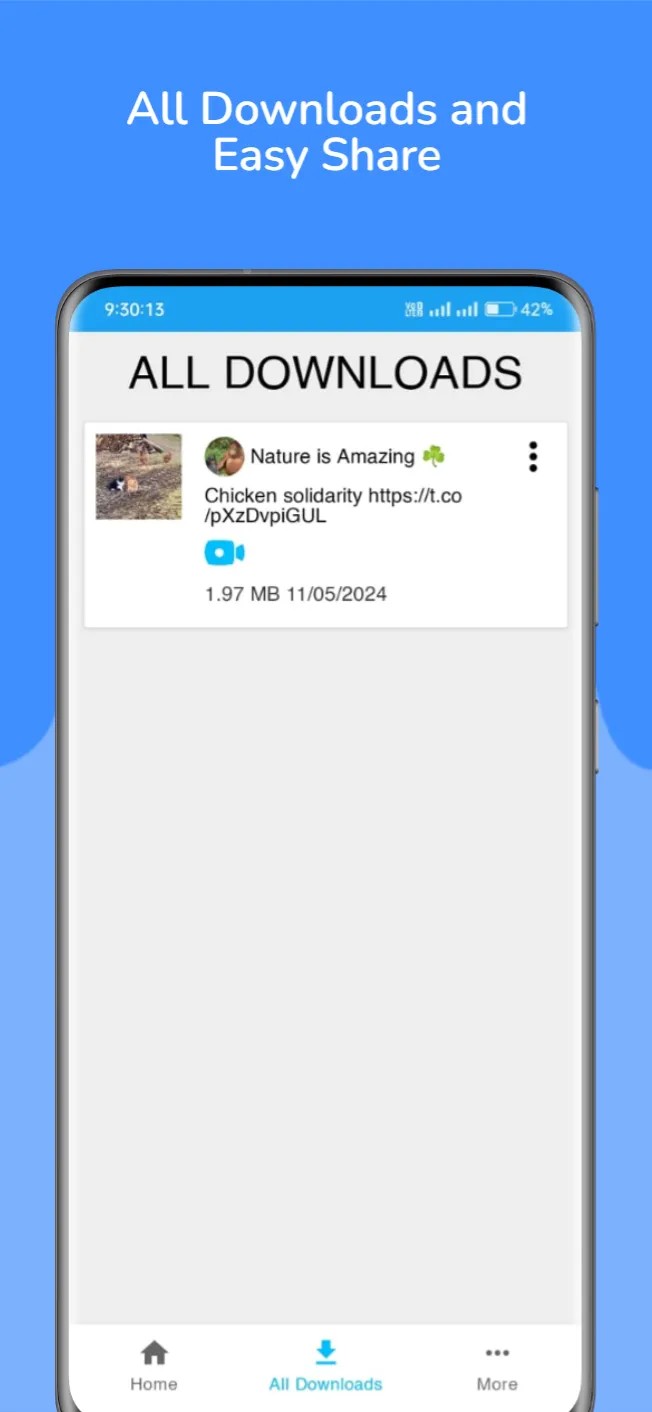 Video Downloader for Twitter | Indus Appstore | Screenshot