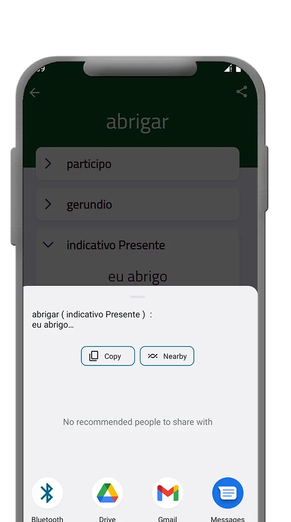 Portuguese Verb Conjugator | Indus Appstore | Screenshot