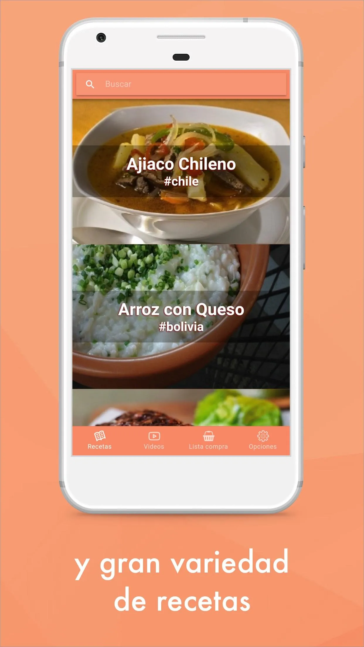 Recetas del mundo | Indus Appstore | Screenshot