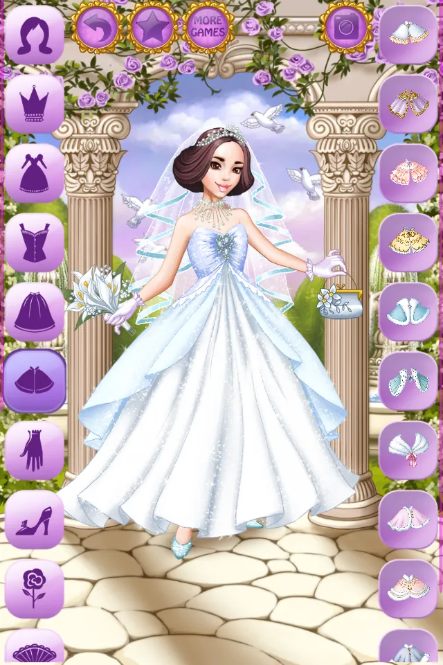 Cinderella Wedding Dress Up | Indus Appstore | Screenshot