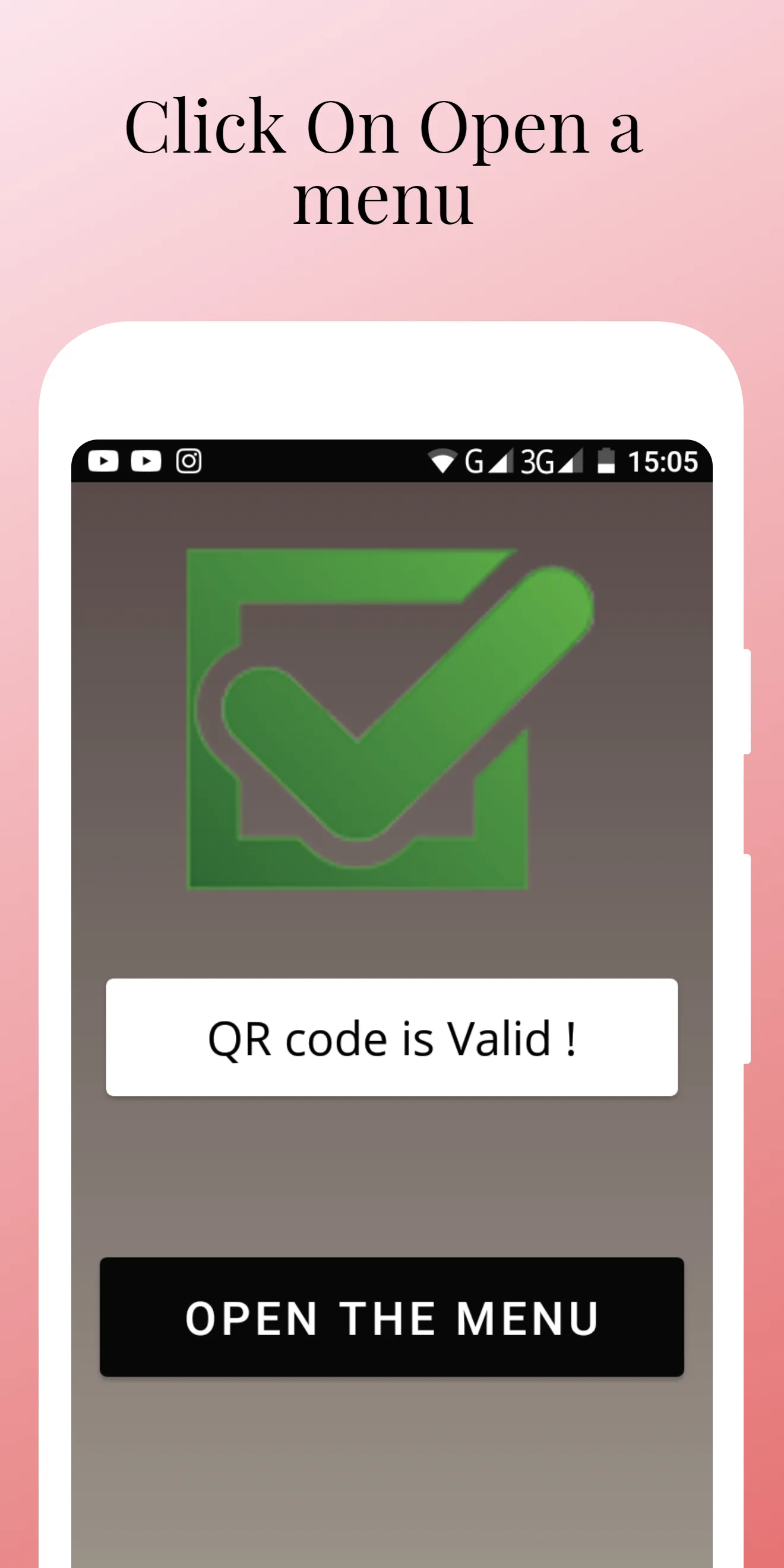 IzMenu: Menu QR code scanner | Indus Appstore | Screenshot