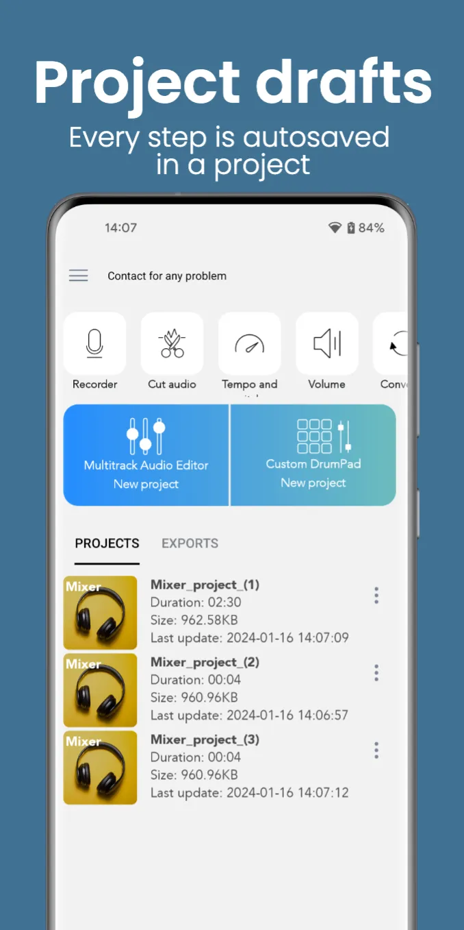 Pro Audio Editor - Music Mixer | Indus Appstore | Screenshot