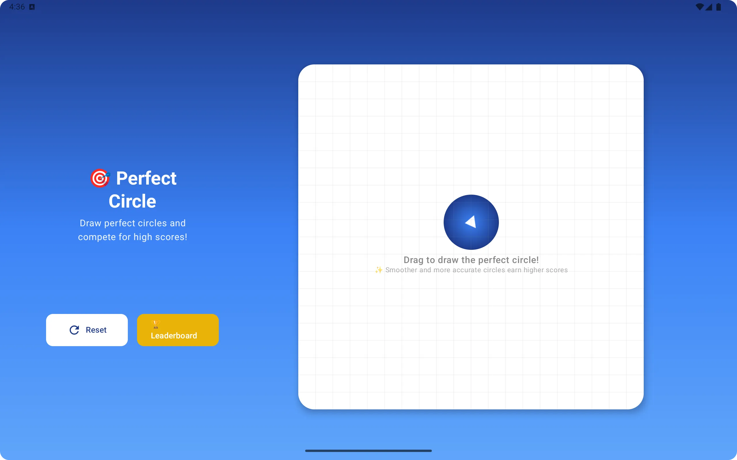 Circle Draw Game | Indus Appstore | Screenshot