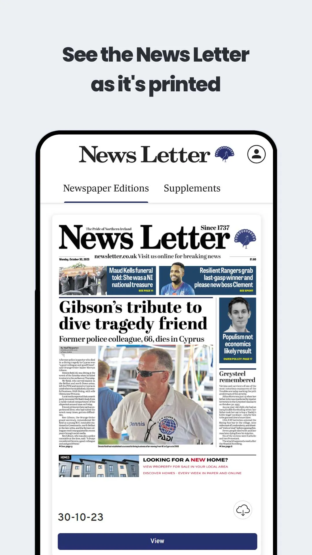 The News Letter Newspaper | Indus Appstore | Screenshot