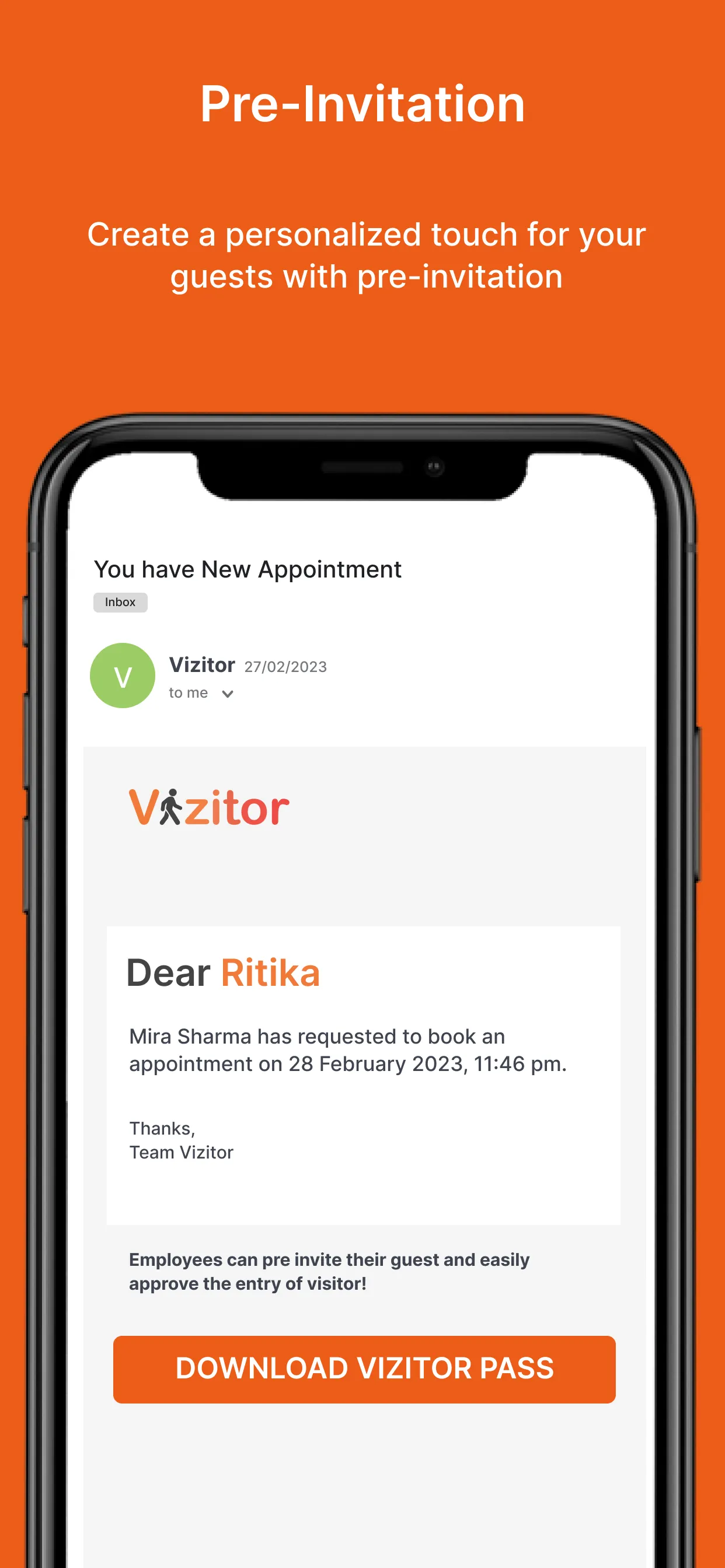 Vizitor - Visitor management | Indus Appstore | Screenshot