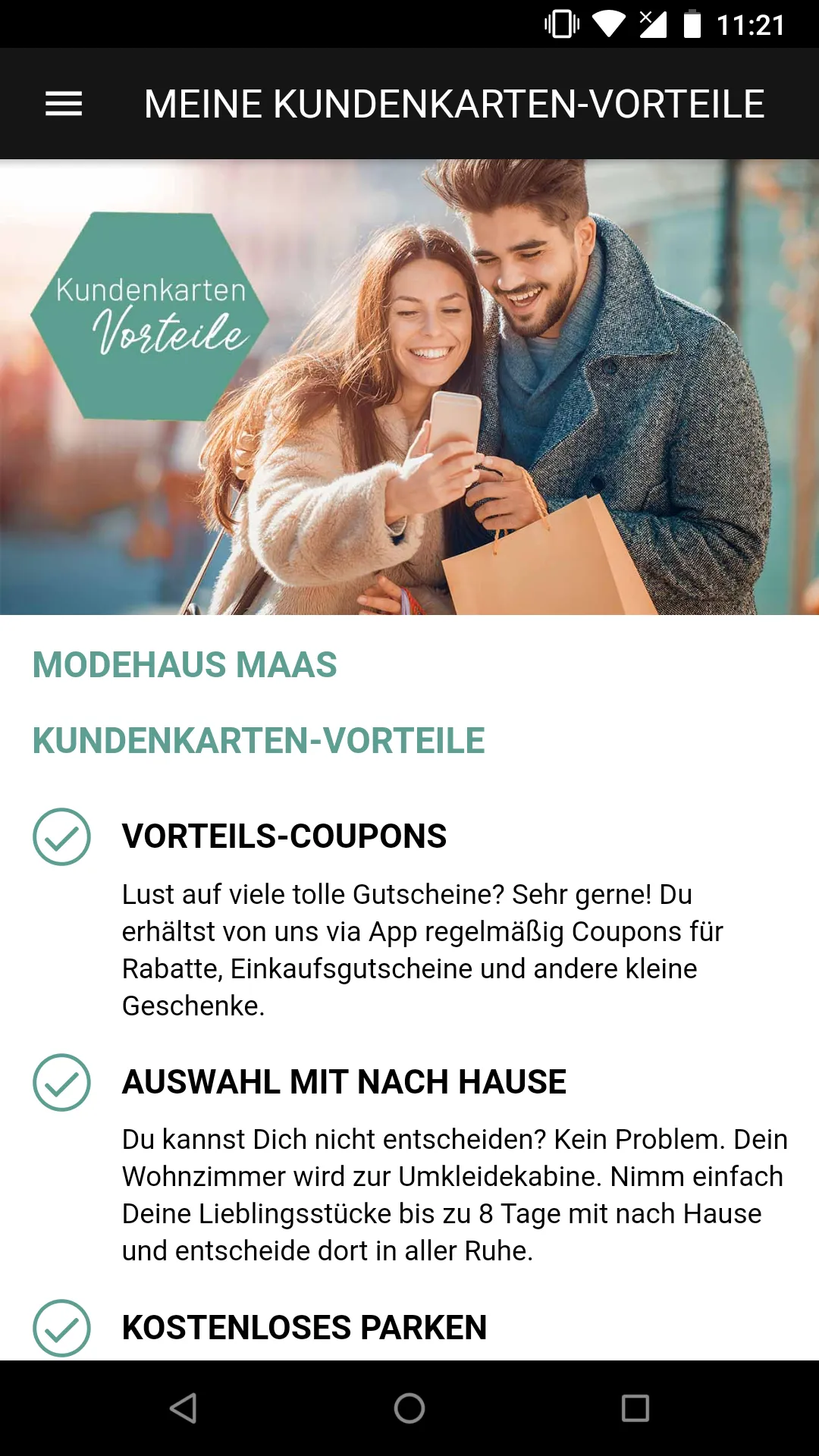 Modehaus Maas in Bassum, Syke  | Indus Appstore | Screenshot